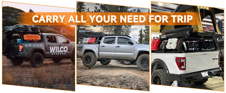 Optimizing Your Overland Experience: The Premier Adjustable Truck Bed Rack for Full-Size Pickups