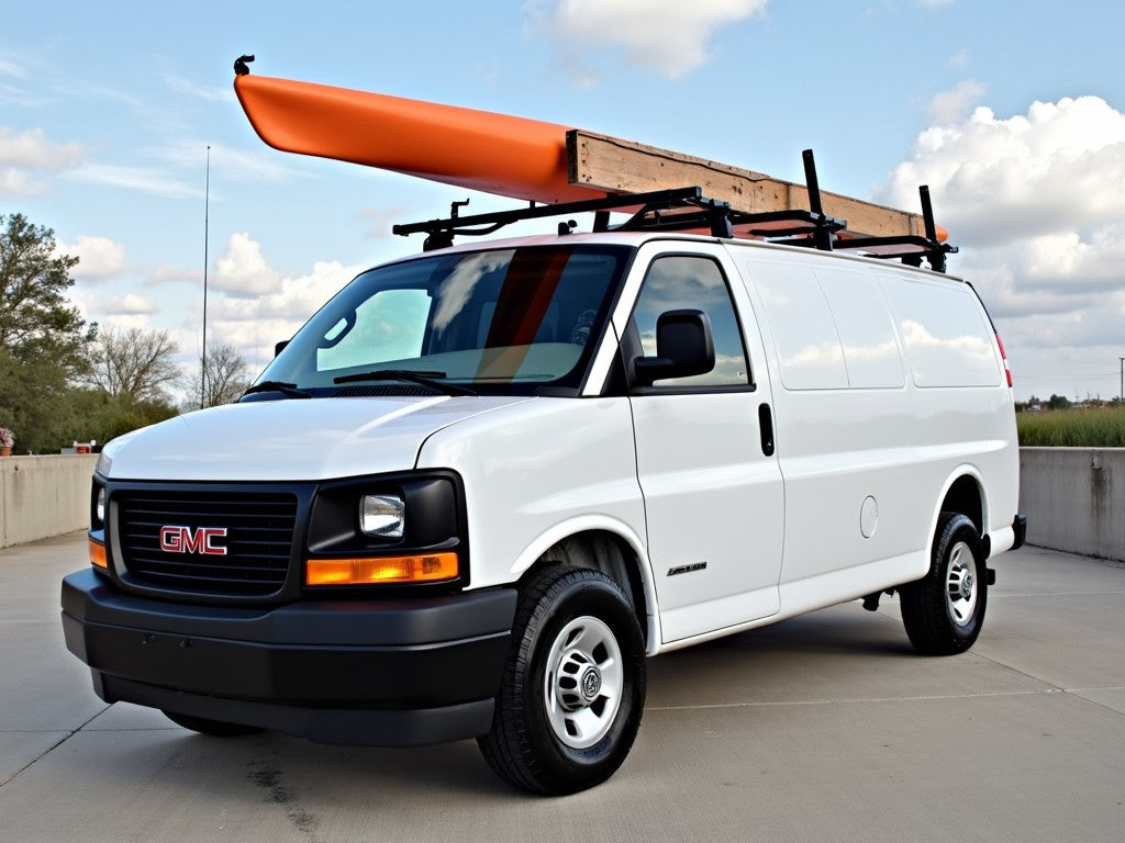 GMC Savana Ladder Rack – MELIPRON’s Ultimate Van Roof Solution