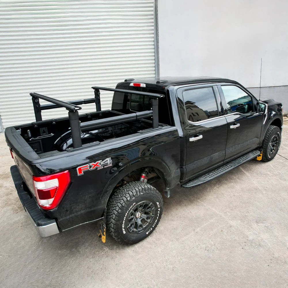 Adjustable Ladder Rack for Truck Bed with T-Slot Rails | 600 lbs ...