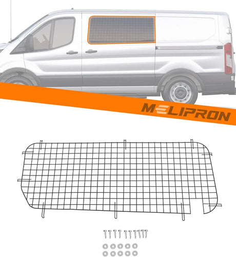 Side Security Window Screen for Ford Transit Low Roof - MELIPRON