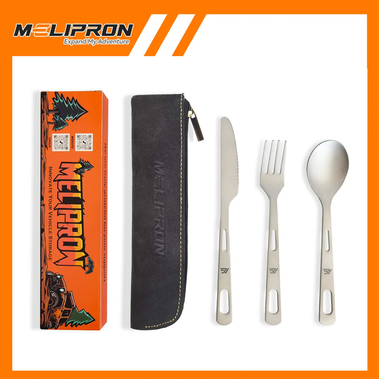MELIPRON Titanium Outdoor Tableware-1