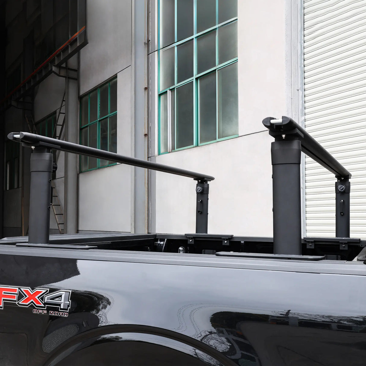 Adjustable Truck Bed Ladder Rack for Full Size Truck 600 LBS-3