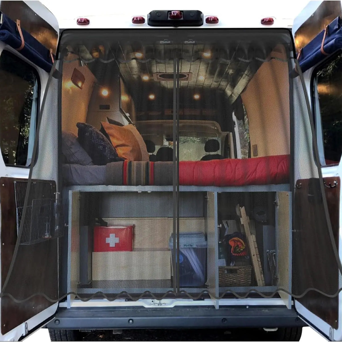 For Ford Transit Mercedes Sprinter Van Bug Screen Rear Door Sliding Van ...