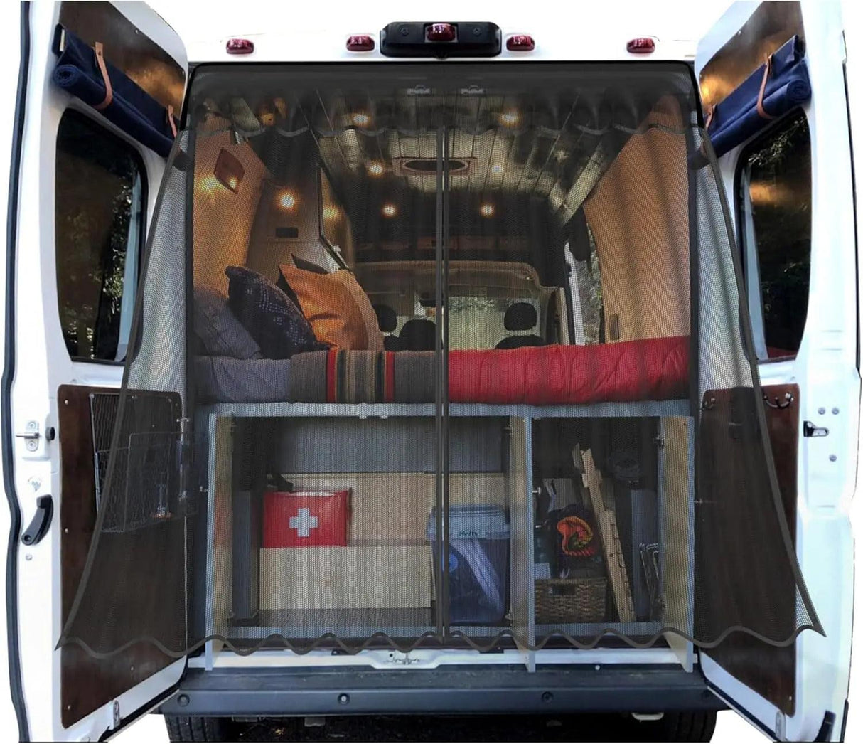 Van Bug Screen for Ford Transit Mercedes Sprinter RAM Promaster Standard Roof