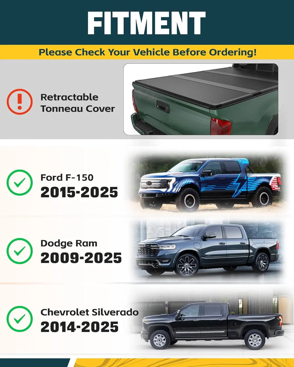 Truck Bed Ladder Rack with T-Slot Side Rails-5