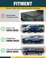 Truck Bed Ladder Rack with T-Slot Side Rails-5