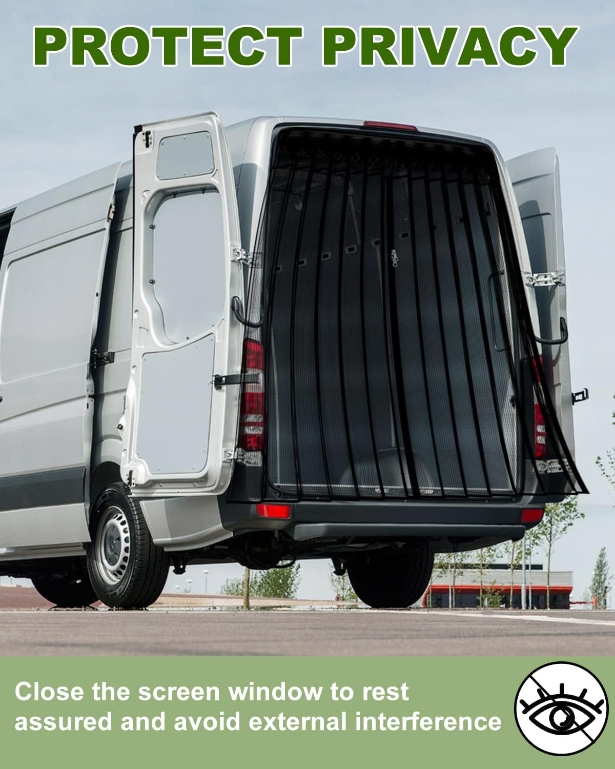 Magnetic Mercedes-Benz Sprinter Van Bug Screen