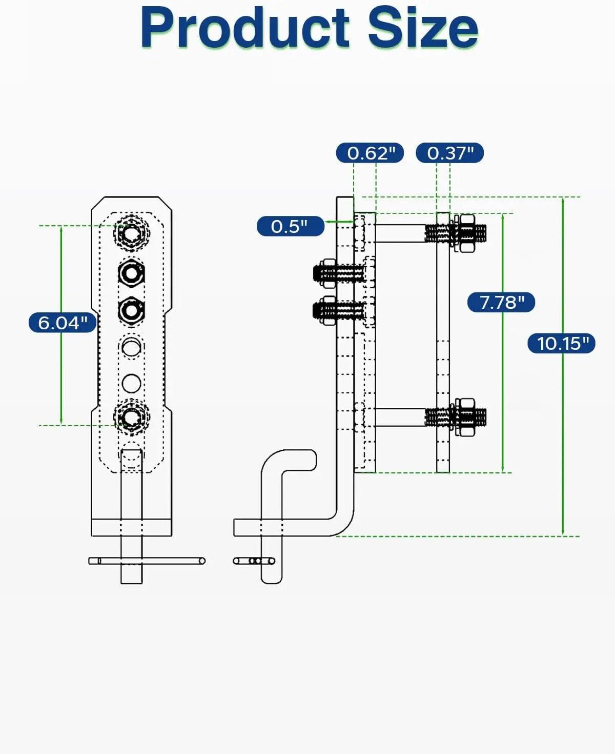 Equalizer Hitch Trailer Sway Bar Kit - MELIPRON