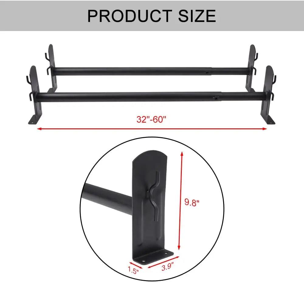 Adjustable Camper Shell Ladder Rack