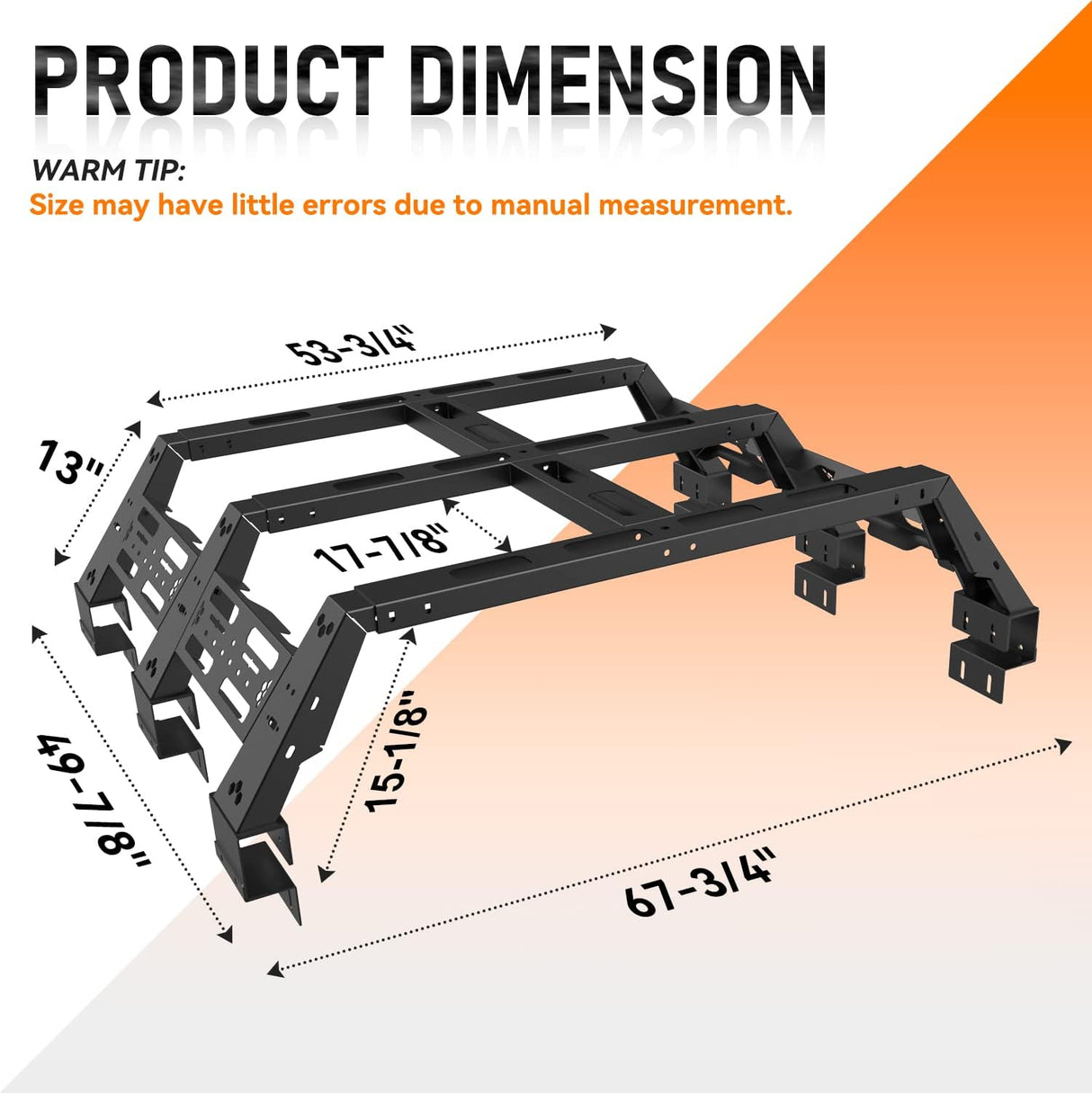 MELIPRON Ford F150 Overland Bed Rack -9