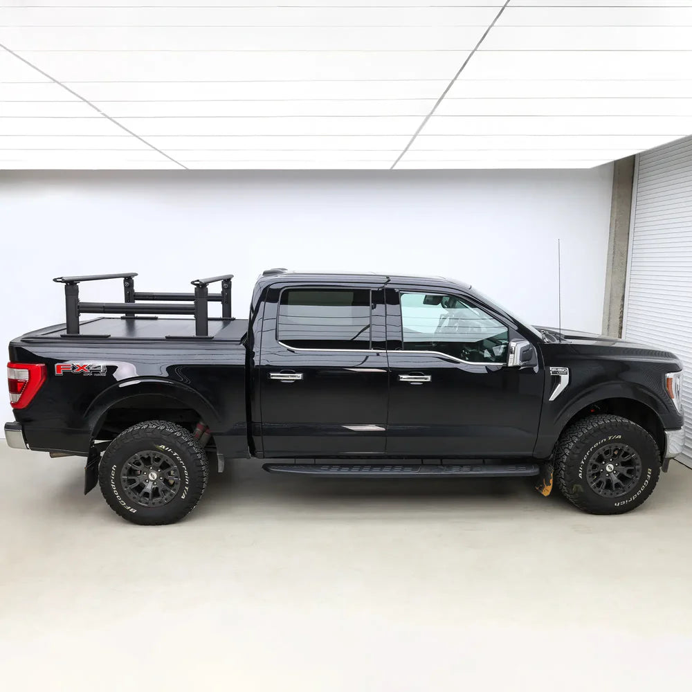 800 LBS Heavy Duty Ladder Rack for Truck Bed with Tonneau Cover-1