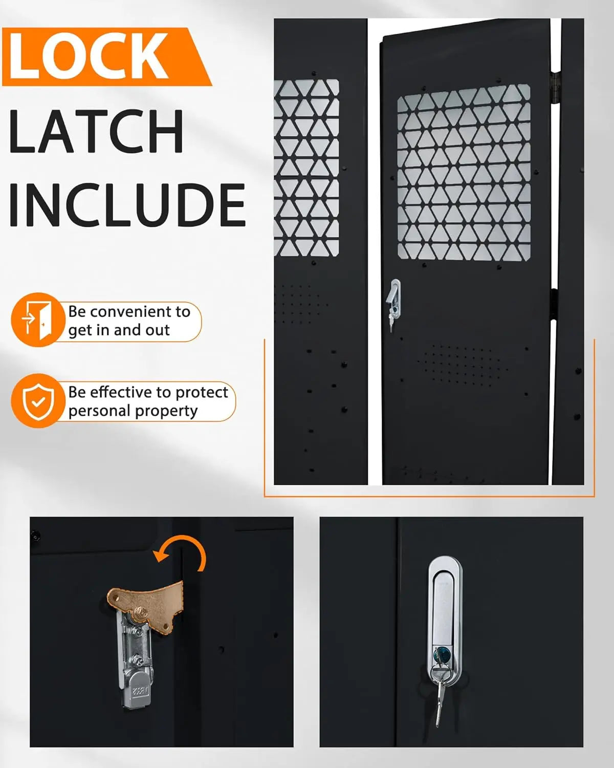 Ford Transit Van Partition with Lock Latch - MELIPRON