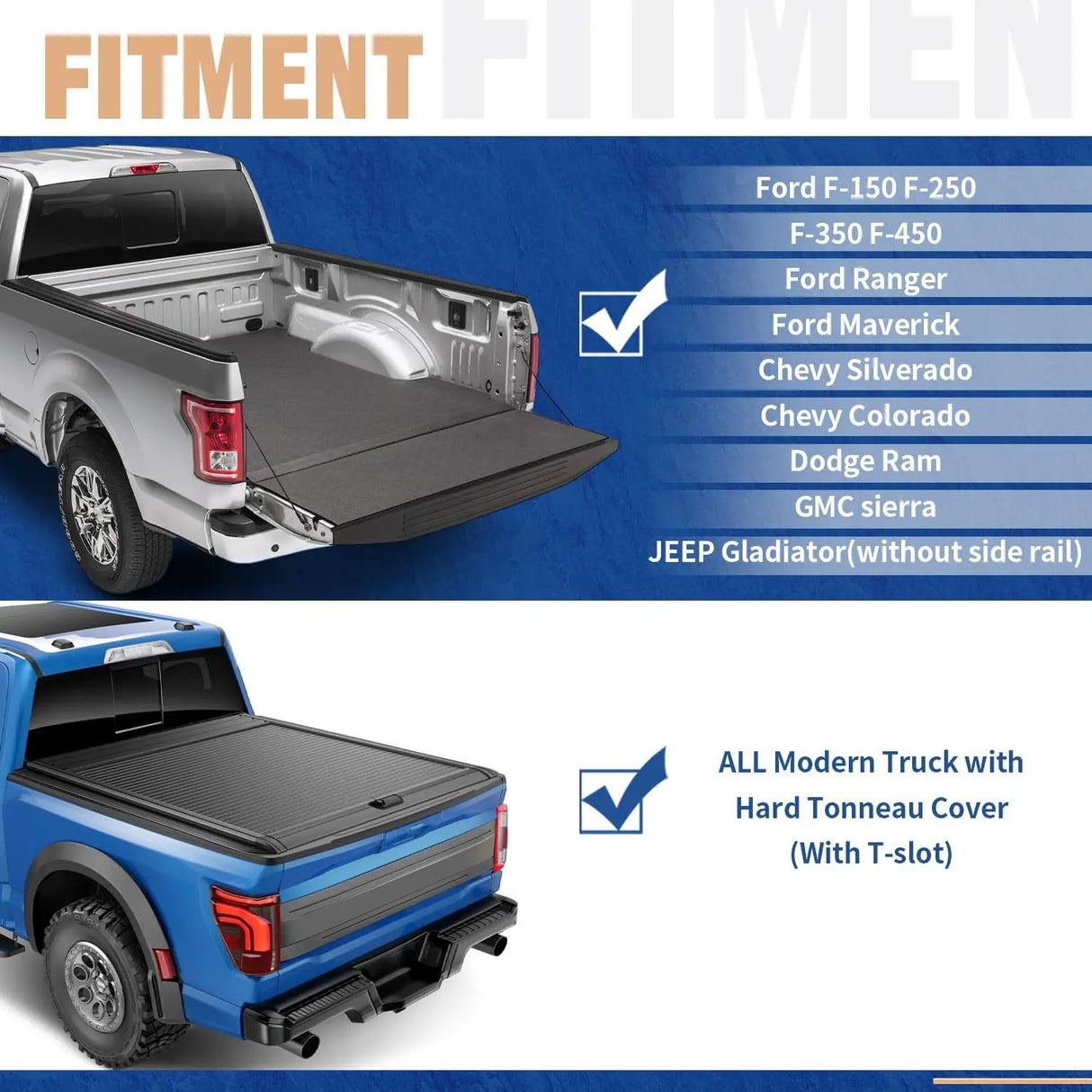 MELIPRON Mid-Height Heavy Duty Truck Bed Rack