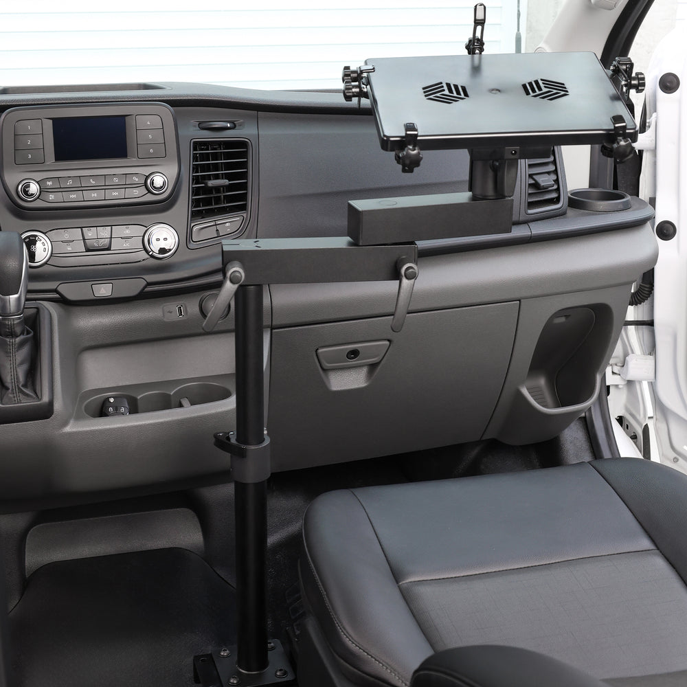 MELIPRON Van Laptop Mount Fit for Ford Transit 2014-2023 150 250 350 ...