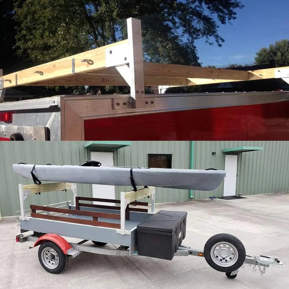 Enclosed Trailer Roof Ladder Rack