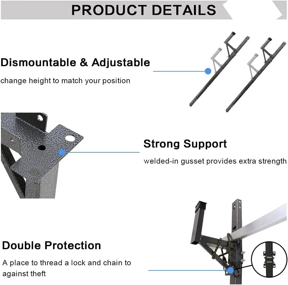 Enclosed Trailer Ladder Rack - MELIPRON