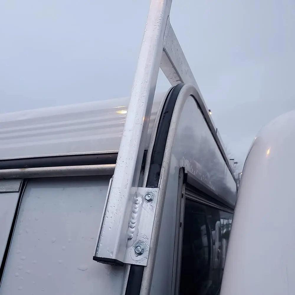 Aluminum Truck Cap Topper Ladder Roof Rack for Pickup Camper Shell MELIPRON