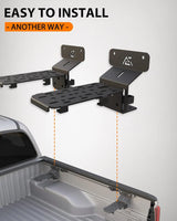 Truck Bed Rail Mounts Fit for Toyota Tacoma Tundra - melipron