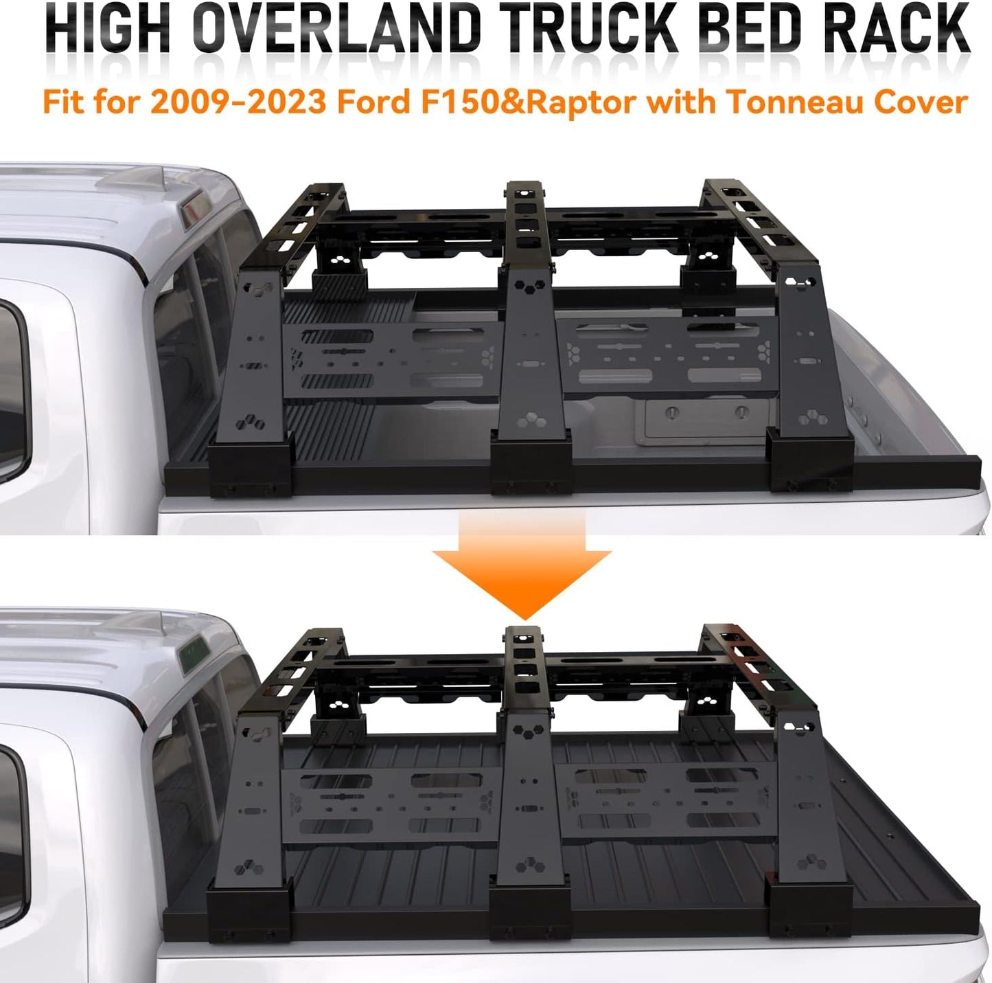 Ford F150 Overland Bed Rack - MELIPRON