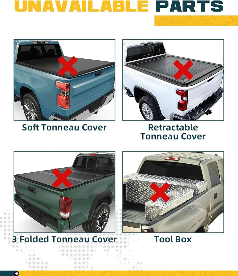Heavy Duty Ladder Rack with T-Slot Side Bars-3