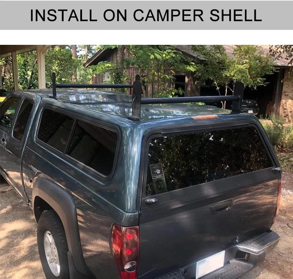 Adjustable Camper Shell Ladder Rack