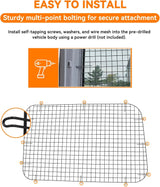 Side Security Window Screens for 2015-2024 Ford Transit - MELIPRON