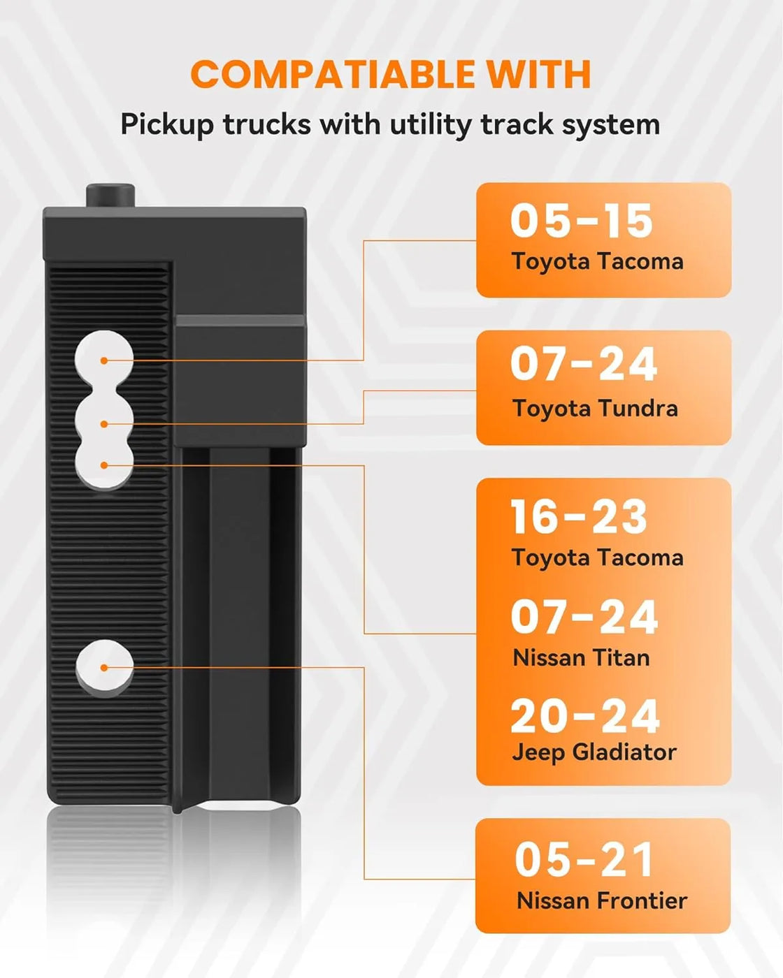 Truck Bed Rack for Truck w/Inner Rail System-8