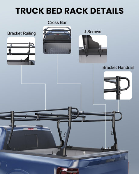 Over-Cab Truck Bed Ladder Rack - MELIPRON