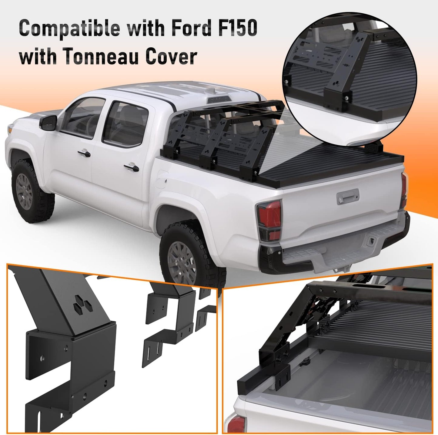 Ford F150 Overland Bed Rack - MELIPRON