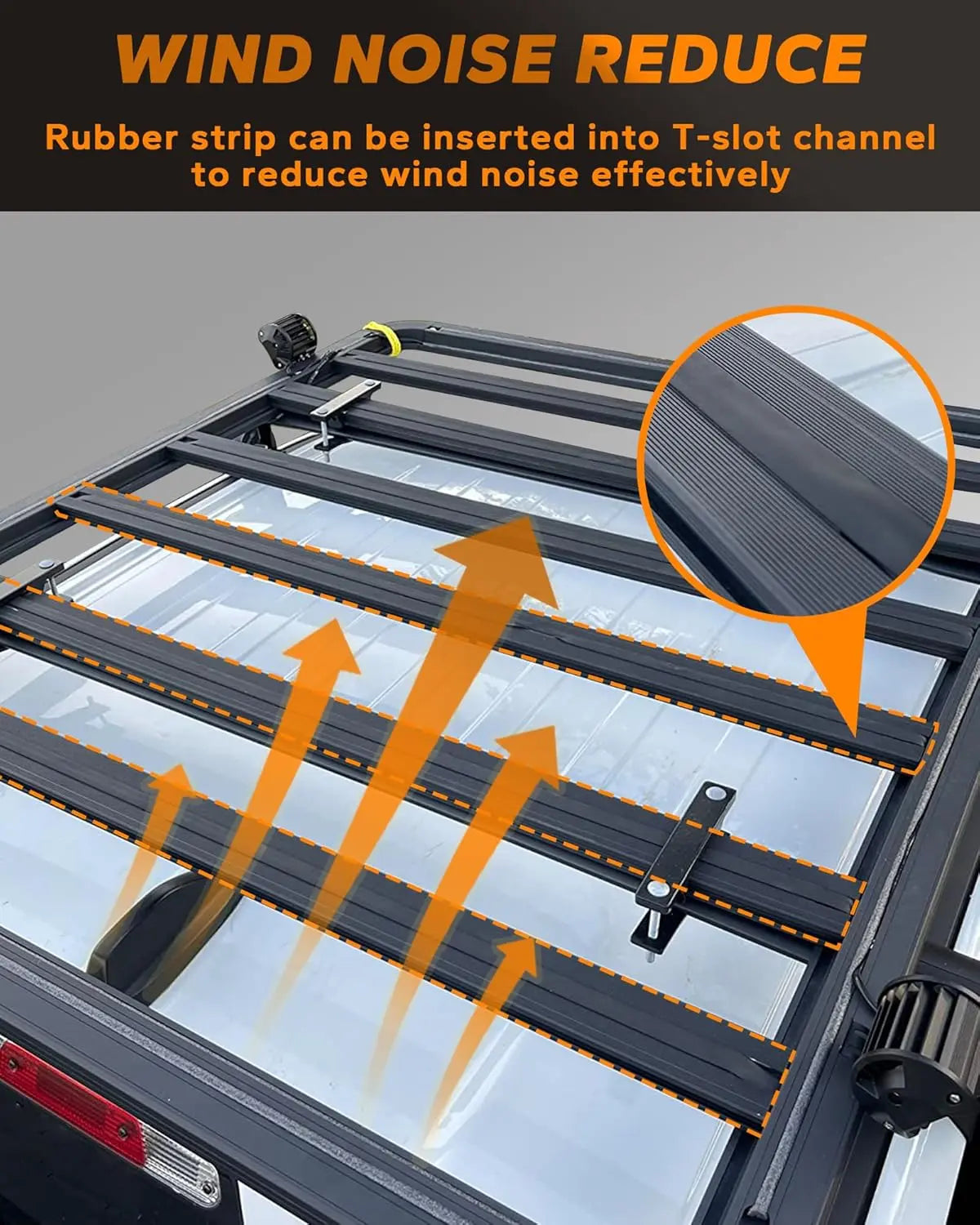 58" x 47" Platform Flat Roof Rack - MELIPRON