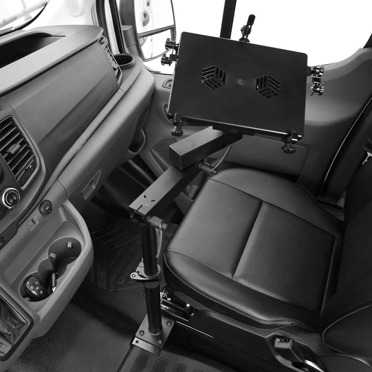 MELIPRON Van Laptop Mount Fit for Ford Transit 2014-2023 150 250 350 ...