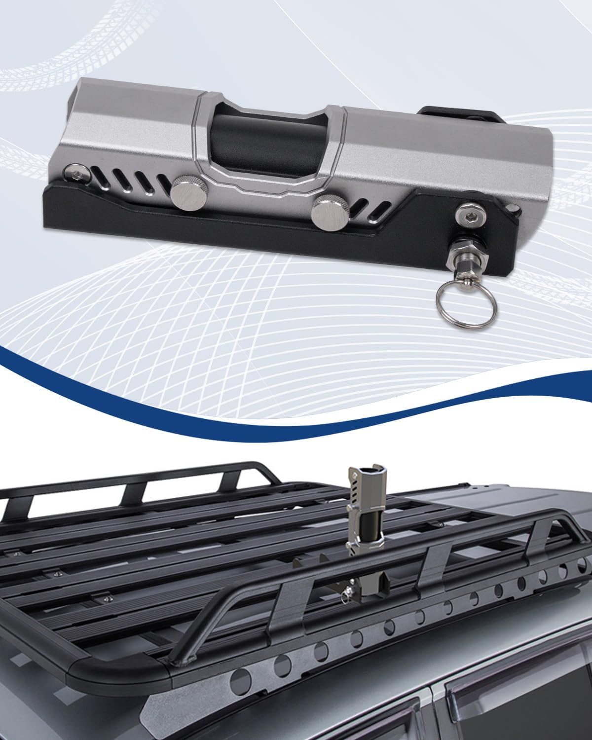 Car roof rack flag mount hotsell