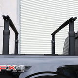 Adjustable Truck Bed Ladder Rack for Full Size Truck 600 LBS-5