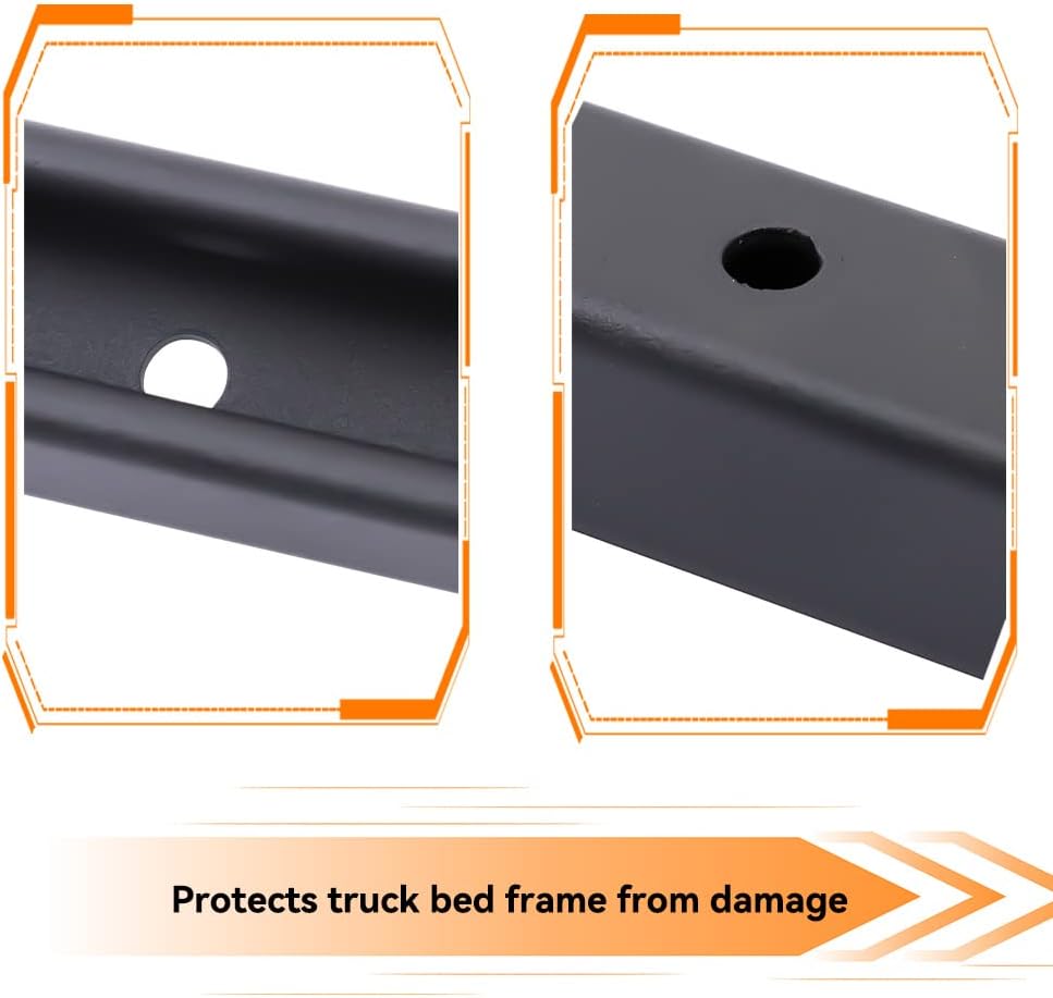 Front Header Deck Rail for Tacoma Truck Bed Accessories - MELIPRON