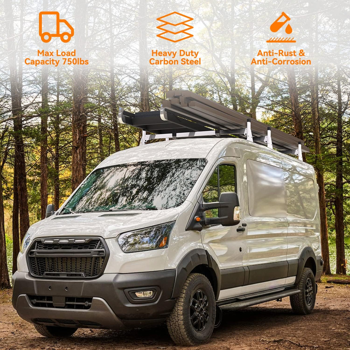 Roof Rack For Ford Transit 350 Deals (Aluminess Ford Transit Roof