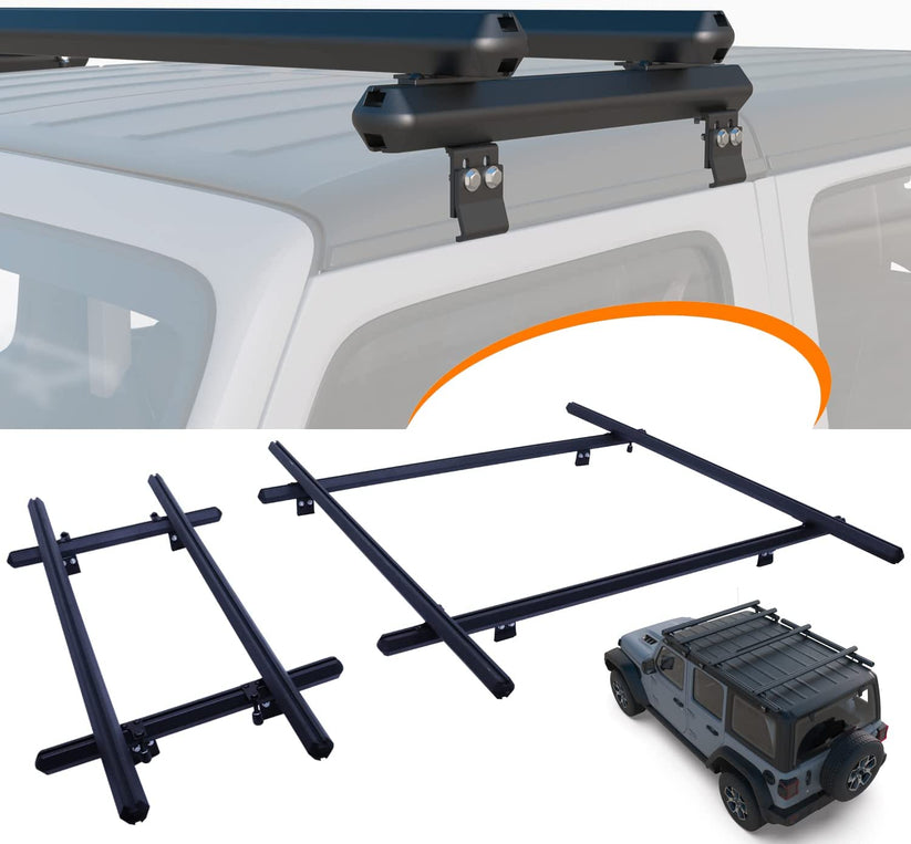 MELIPRON Roof Ladder Rack Fit for Jeep Wrangler JL 4Door 20182023