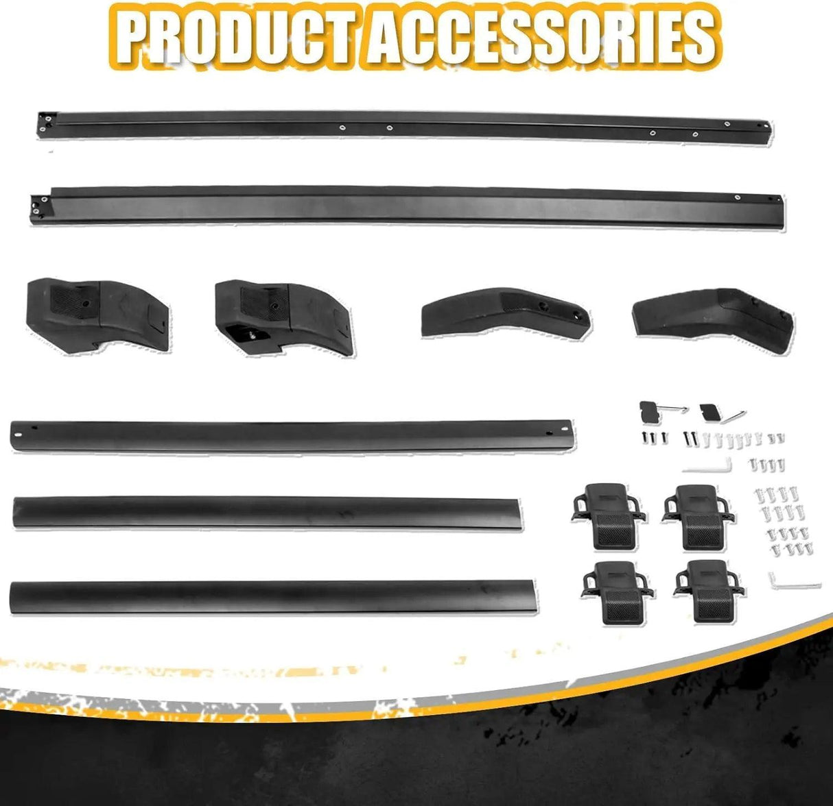 Roof Rack Cross Bars Kit for Ford Bronco 2/4 Door - MELIPRON