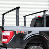 Adjustable Truck Bed Ladder Rack for Full Size Truck 600 LBS-6