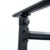 Melipron Adjustable Ladder Rack for Full-Size Truck Beds –  Heavy-Duty Aluminum Work Rack for Lumber, Pipes, Ladders & Tools