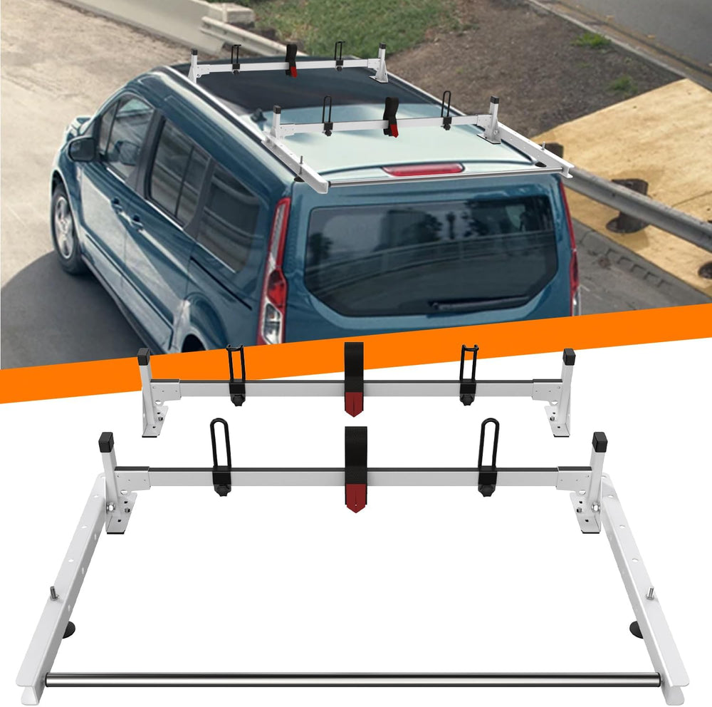 MELIPRON Low Profile Cargo Van Ladder Rack Fit for Ford Transit Connect ...