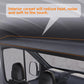 Sprinter Aluminum Van Headliner Shelf with Curtain Rod-11