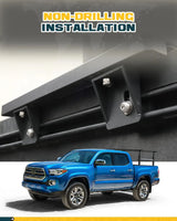 Heavy Duty Ladder Rack with T-Slot Side Bars-7