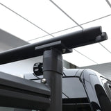 Melipron Adjustable Ladder Rack for Full-Size Truck Beds –  Heavy-Duty Aluminum Work Rack for Lumber, Pipes, Ladders & Tools