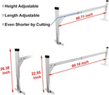 Adjustable Aluminum Trailer Ladder Rack - MELIPRON