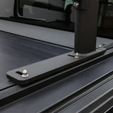 Melipron Adjustable Ladder Rack for Full-Size Truck Beds –  Heavy-Duty Aluminum Work Rack for Lumber, Pipes, Ladders & Tools