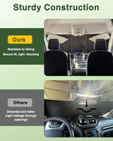 MELIPRON Window Cover Fits for Ford Transit High/Medium Roof Front Windshield Cover for Van