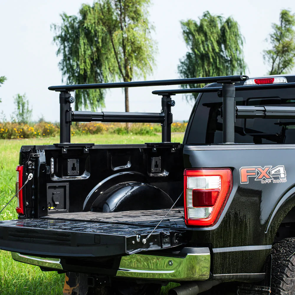 Truck Bed Ladder Rack with T-Slot Side Rails-2