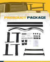 Heavy Duty Ladder Rack with T-Slot Side Bars-9
