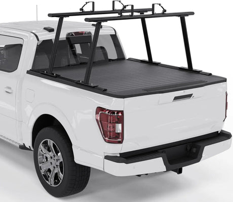 Aluminum Truck Bed Rack with Ladder Stops-MELIPRON