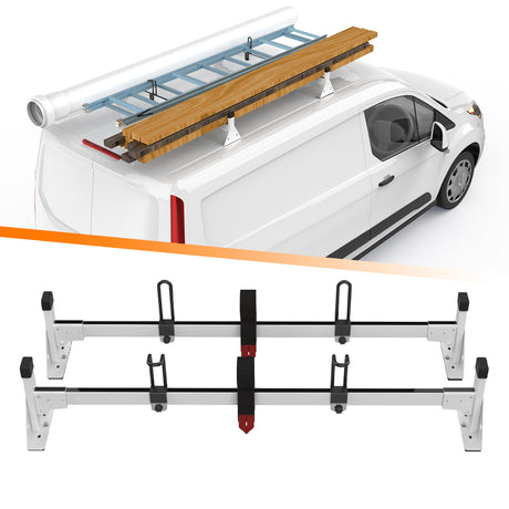 melipron ladder rack for van for ford transit connect-20